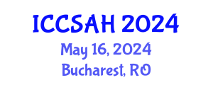 International Conference on Cultural Studies and Art History (ICCSAH) May 16, 2024 - Bucharest, Romania