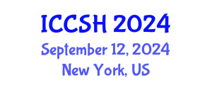 International Conference on Cultural Systems and Heritage (ICCSH) September 12, 2024 - New York, United States