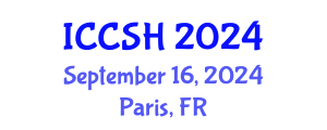International Conference on Cultural Systems and Heritage (ICCSH) September 16, 2024 - Paris, France
