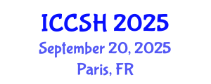 International Conference on Cultural Systems and Heritage (ICCSH) September 20, 2025 - Paris, France
