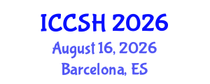 International Conference on Cultural Systems and Heritage (ICCSH) August 16, 2026 - Barcelona, Spain