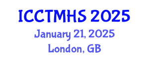 International Conference on Cultural Tourism, Museum and Heritage Studies (ICCTMHS) January 21, 2025 - London, United Kingdom