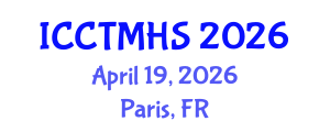 International Conference on Cultural Tourism, Museum and Heritage Studies (ICCTMHS) April 19, 2026 - Paris, France