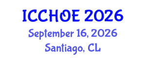 International Conference on Culture and History of Ottoman Empire (ICCHOE) September 16, 2026 - Santiago, Chile International Conference on Culture and History of Ottoman Empire (ICCHOE) September 16, 2026 - Santiago, Chile