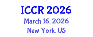 International Conference on Cyanobacteria Research (ICCR) March 16, 2026 - New York, United States International Conference on Cyanobacteria Research (ICCR) March 16, 2026 - New York, United States