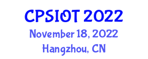 International Conference on Cyber Physical Systems and IoT (CPSIOT) November 18, 2022 - Hangzhou, China