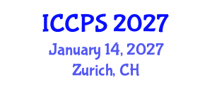 International Conference on Cyber-Physical Systems (ICCPS) January 14, 2027 - Zurich, Switzerland International Conference on Cyber-Physical Systems (ICCPS) January 14, 2027 - Zurich, Switzerland