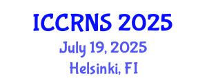 International Conference on Cyber Resilience for National Security (ICCRNS) July 19, 2025 - Helsinki, Finland