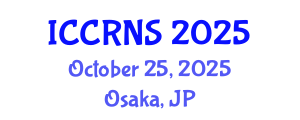 International Conference on Cyber Resilience for National Security (ICCRNS) October 25, 2025 - Osaka, Japan