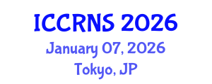 International Conference on Cyber Resilience for National Security (ICCRNS) January 07, 2026 - Tokyo, Japan