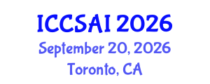 International Conference on Cyber Security and Artificial Intelligence (ICCSAI) September 20, 2026 - Toronto, Canada