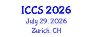 International Conference on Cyber Security (ICCS) July 29, 2026 - Zurich, Switzerland