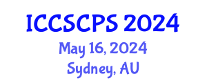 International Conference on Cyber Security of Cyber Physical Systems (ICCSCPS) May 16, 2024 - Sydney, Australia