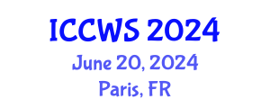 International Conference on Cyber Warfare and Security (ICCWS) June 20, 2024 - Paris, France