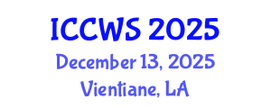 International Conference on Cyber Warfare and Security (ICCWS) December 13, 2025 - Vientiane, Laos