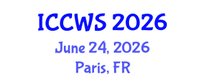 International Conference on Cyber Warfare and Security (ICCWS) June 24, 2026 - Paris, France