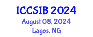International Conference on Cybermetrics, Scientometrics, Informetrics and Bibliometrics (ICCSIB) August 08, 2024 - Lagos, Nigeria