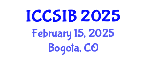 International Conference on Cybermetrics, Scientometrics, Informetrics and Bibliometrics (ICCSIB) February 15, 2025 - Bogota, Colombia