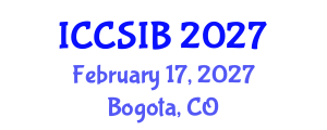 International Conference on Cybermetrics, Scientometrics, Informetrics and Bibliometrics (ICCSIB) February 17, 2027 - Bogota, Colombia