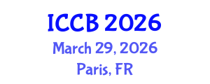 International Conference on Cycling and Bicycling (ICCB) March 29, 2026 - Paris, France