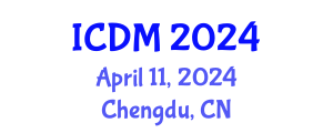 International Conference on Damage Mechanics (ICDM) April 11, 2024 - Chengdu, China