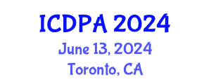 International Conference on Dance and Performing Arts (ICDPA) June 13, 2024 - Toronto, Canada