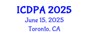 International Conference on Dance and Performing Arts (ICDPA) June 15, 2025 - Toronto, Canada