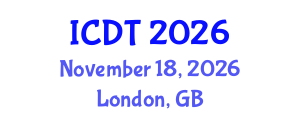 International Conference on Dark Tourism (ICDT) November 18, 2026 - London, United Kingdom