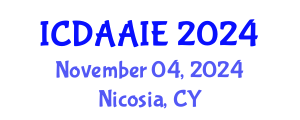 International Conference on Data and Artifical Intelligence Engineering (ICDAAIE) November 04, 2024 - Nicosia, Cyprus