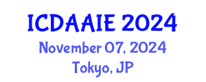 International Conference on Data and Artifical Intelligence Engineering (ICDAAIE) November 07, 2024 - Tokyo, Japan