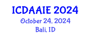 International Conference on Data and Artifical Intelligence Engineering (ICDAAIE) October 24, 2024 - Bali, Indonesia