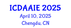 International Conference on Data and Artifical Intelligence Engineering (ICDAAIE) April 10, 2025 - Chengdu, China