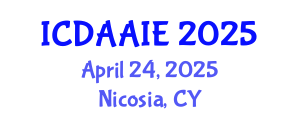 International Conference on Data and Artifical Intelligence Engineering (ICDAAIE) April 24, 2025 - Nicosia, Cyprus