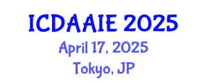 International Conference on Data and Artifical Intelligence Engineering (ICDAAIE) April 17, 2025 - Tokyo, Japan