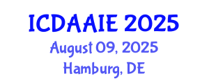 International Conference on Data and Artifical Intelligence Engineering (ICDAAIE) August 09, 2025 - Hamburg, Germany