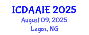 International Conference on Data and Artifical Intelligence Engineering (ICDAAIE) August 09, 2025 - Lagos, Nigeria