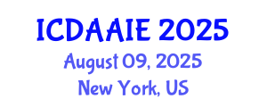 International Conference on Data and Artifical Intelligence Engineering (ICDAAIE) August 09, 2025 - New York, United States