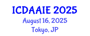 International Conference on Data and Artifical Intelligence Engineering (ICDAAIE) August 16, 2025 - Tokyo, Japan