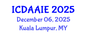 International Conference on Data and Artifical Intelligence Engineering (ICDAAIE) December 06, 2025 - Kuala Lumpur, Malaysia