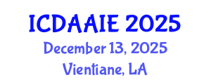 International Conference on Data and Artifical Intelligence Engineering (ICDAAIE) December 13, 2025 - Vientiane, Laos