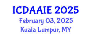 International Conference on Data and Artifical Intelligence Engineering (ICDAAIE) February 03, 2025 - Kuala Lumpur, Malaysia