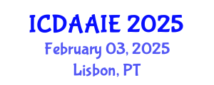 International Conference on Data and Artifical Intelligence Engineering (ICDAAIE) February 03, 2025 - Lisbon, Portugal