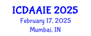 International Conference on Data and Artifical Intelligence Engineering (ICDAAIE) February 17, 2025 - Mumbai, India