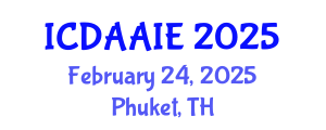 International Conference on Data and Artifical Intelligence Engineering (ICDAAIE) February 24, 2025 - Phuket, Thailand