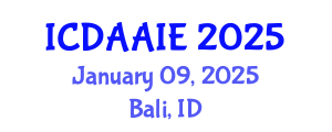 International Conference on Data and Artifical Intelligence Engineering (ICDAAIE) January 09, 2025 - Bali, Indonesia