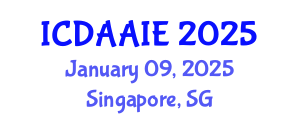 International Conference on Data and Artifical Intelligence Engineering (ICDAAIE) January 09, 2025 - Singapore, Singapore