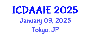 International Conference on Data and Artifical Intelligence Engineering (ICDAAIE) January 09, 2025 - Tokyo, Japan