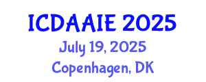 International Conference on Data and Artifical Intelligence Engineering (ICDAAIE) July 19, 2025 - Copenhagen, Denmark