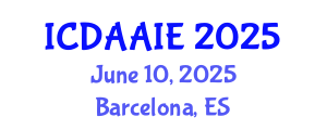 International Conference on Data and Artifical Intelligence Engineering (ICDAAIE) June 10, 2025 - Barcelona, Spain