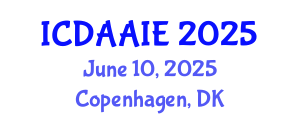 International Conference on Data and Artifical Intelligence Engineering (ICDAAIE) June 10, 2025 - Copenhagen, Denmark